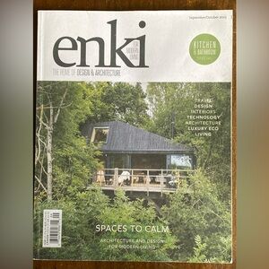 Enki Design and Architecture Magazine September / October 2023 ‘Spaces to Calm’